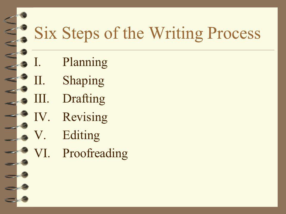6 Step Process for Essay Writing